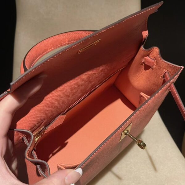 HERMES Kelly 25 EPSOM L5colour