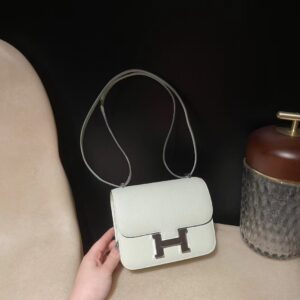 HERMES CONSTANCE19 EPSOM OS Vert fizz