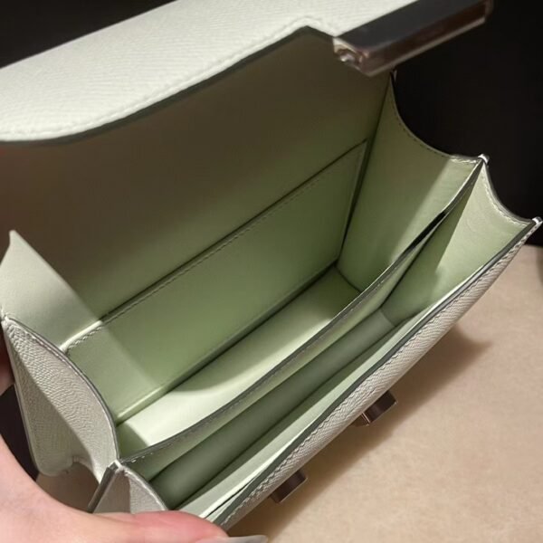 HERMES CONSTANCE19 EPSOM OS Vert fizz
