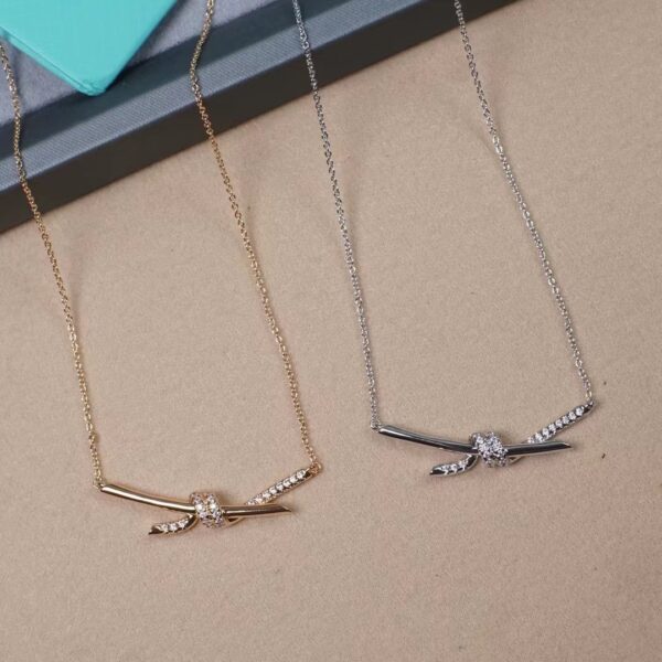 Tiffany kont Knot necklace