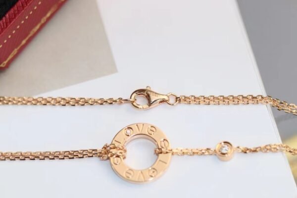 CARTIER LOVE Pancake necklace