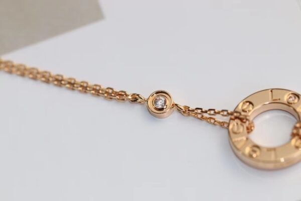CARTIER LOVE Pancake necklace