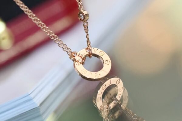 CARTIER LOVE Pancake necklace