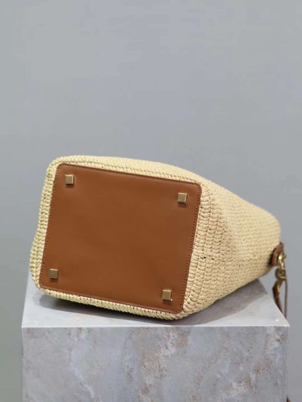 YSL LE 37 Woven bucket bag