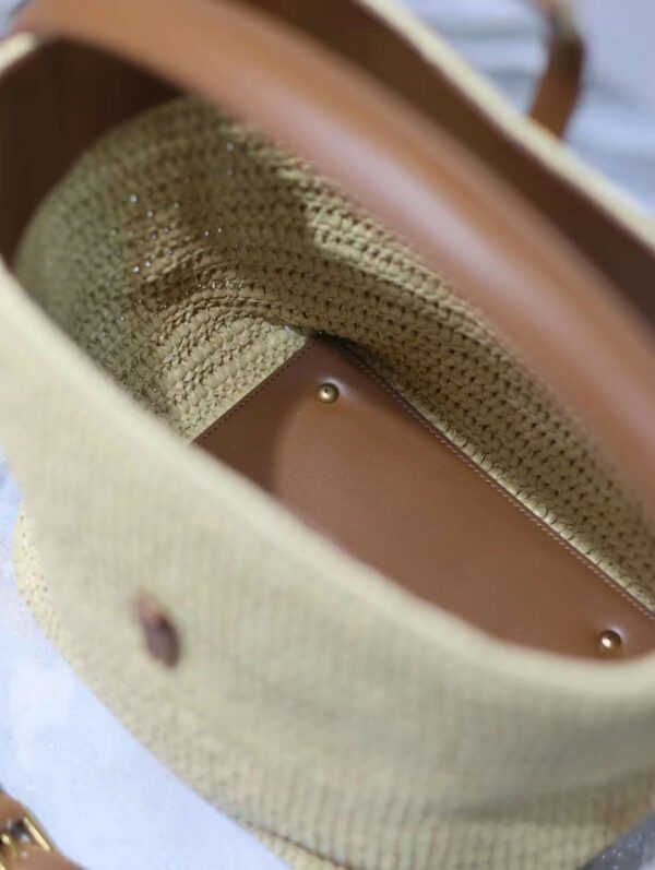 YSL LE 37 Woven bucket bag