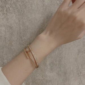 Cartier bracelet LOVE diamond-laden