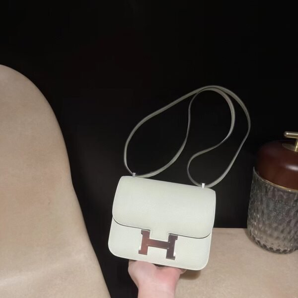 HERMES CONSTANCE19 EPSOM OS Vert fizz