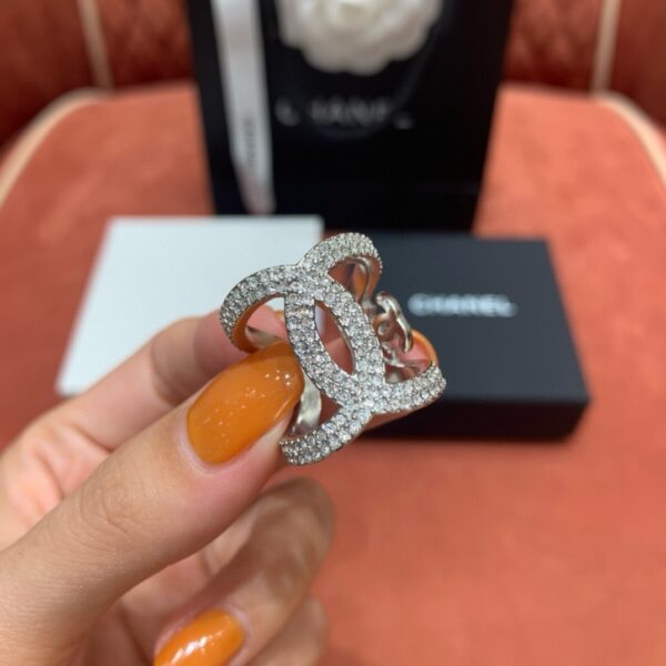 CHANEL LOGO Diamond ring