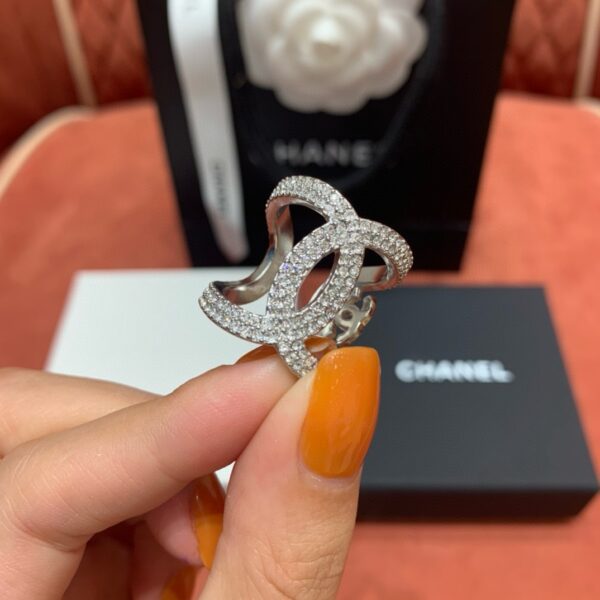 CHANEL LOGO Diamond ring