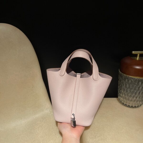 HERMES Picotin Lock 18 Clemence 09colour mauve pale