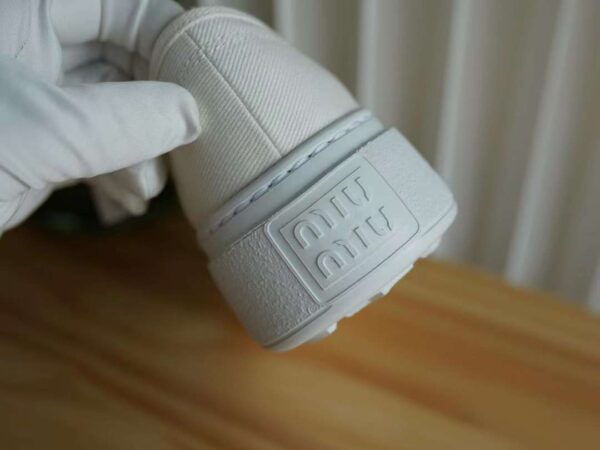 MIUMIU 2024 denim White casual shoes