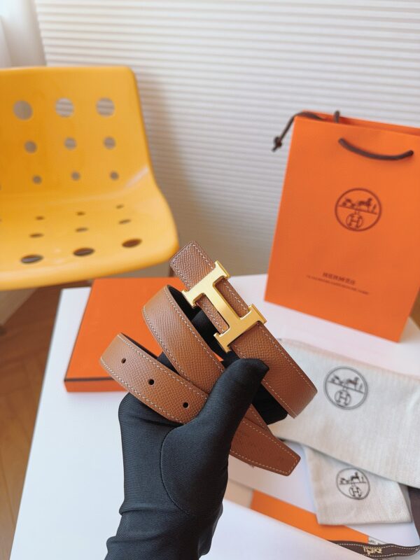 HERMES  EPSOM 24mm  Calfskin double-sided belt