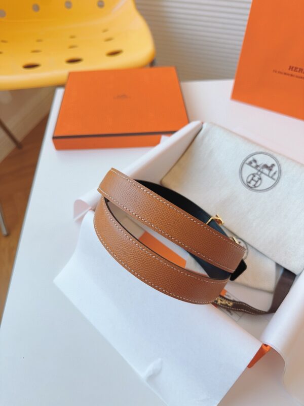 HERMES  EPSOM 24mm  Calfskin double-sided belt