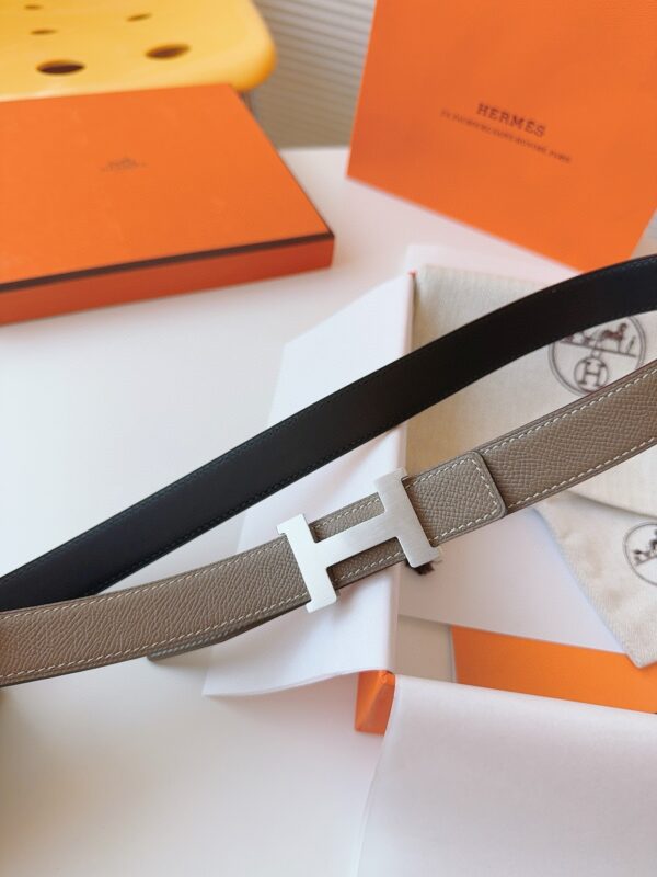 HERMES  EPSOM 24mm  Calfskin double-sided belt