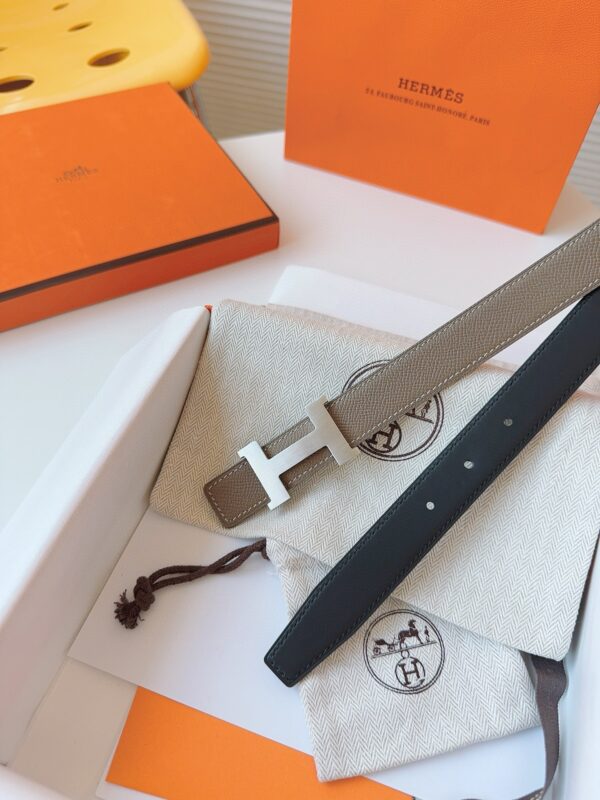HERMES  EPSOM 24mm  Calfskin double-sided belt