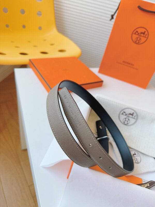 HERMES  EPSOM 24mm  Calfskin double-sided belt