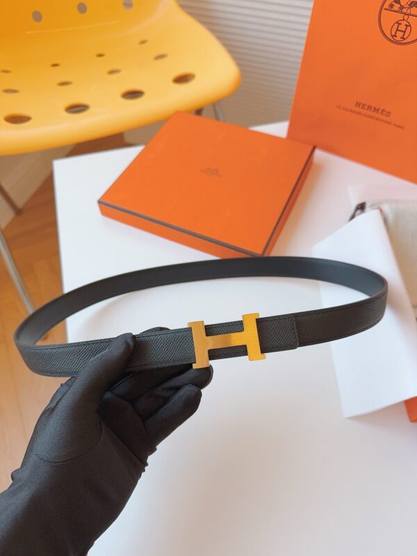 HERMES  EPSOM 24mm  Calfskin double-sided belt