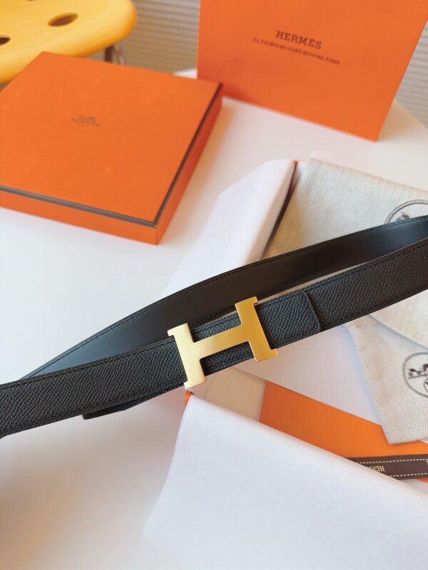 HERMES  EPSOM 24mm  Calfskin double-sided belt