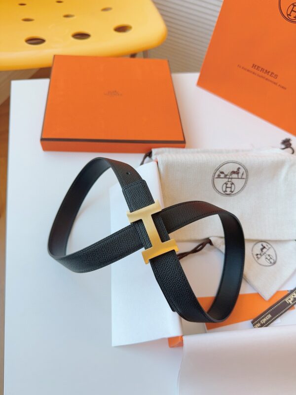 HERMES  EPSOM 24mm  Calfskin double-sided belt