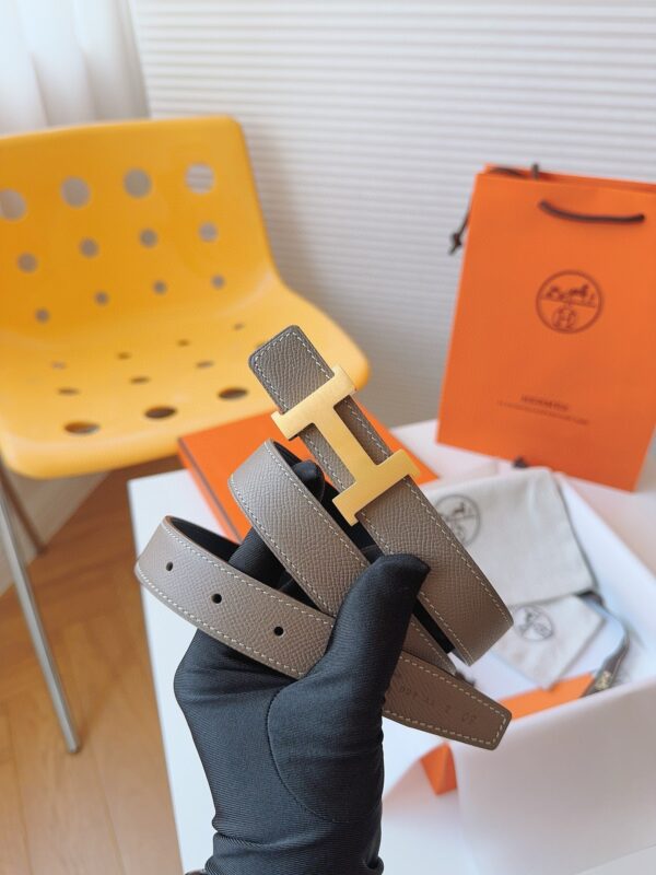 HERMES  EPSOM 24mm  Calfskin double-sided belt