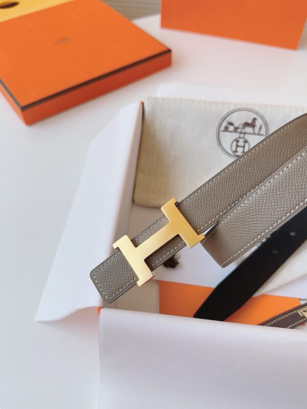 HERMES  EPSOM 24mm  Calfskin double-sided belt