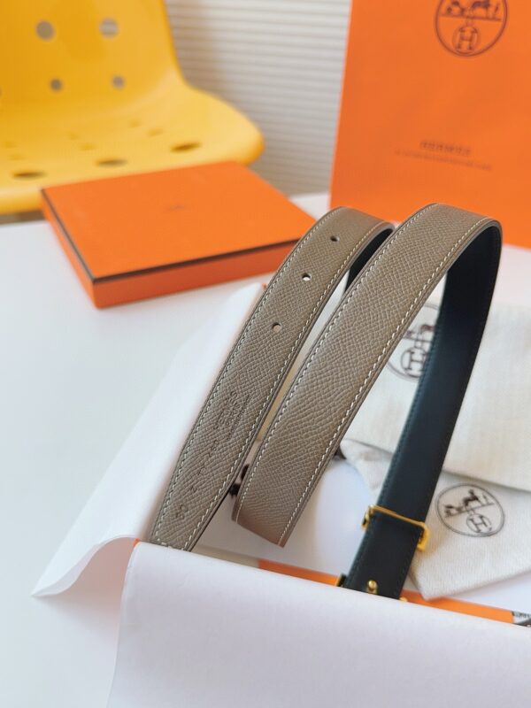 HERMES  EPSOM 24mm  Calfskin double-sided belt