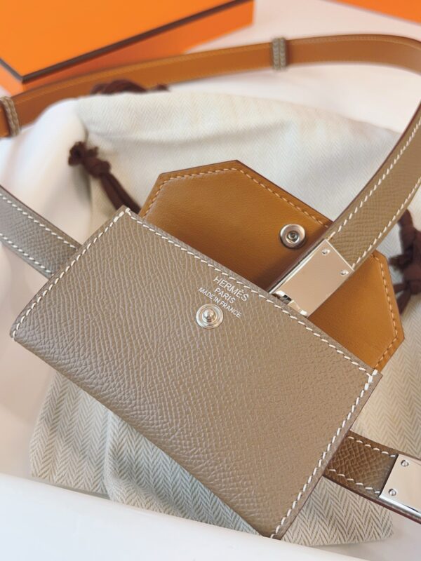 HERMES KELLY POCKET 18 Card belt