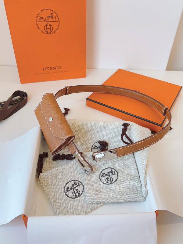 HERMES KELLY POCKET 18 Card belt