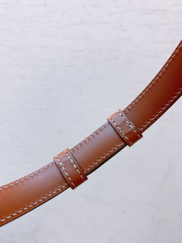 CELINE hook buckle TRIOMPHE belt