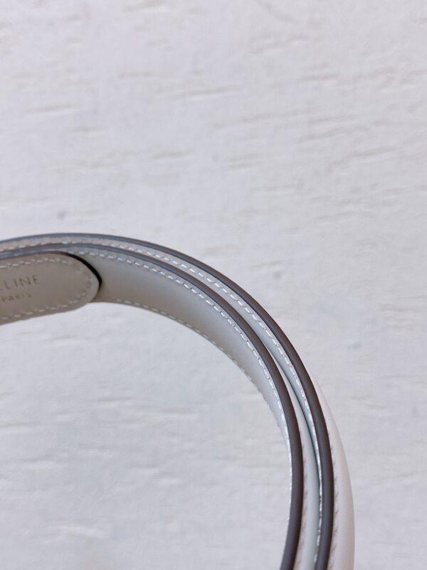 CELINE hook buckle TRIOMPHE belt