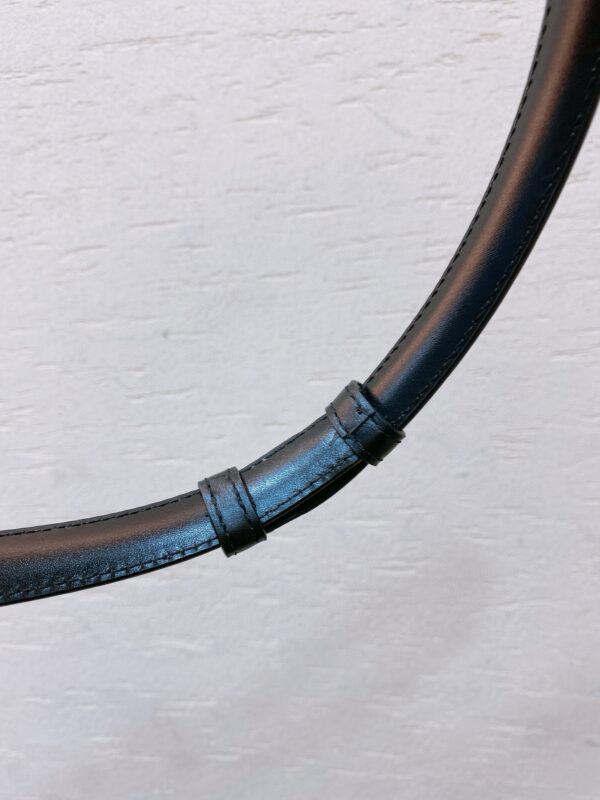 CELINE hook buckle TRIOMPHE belt