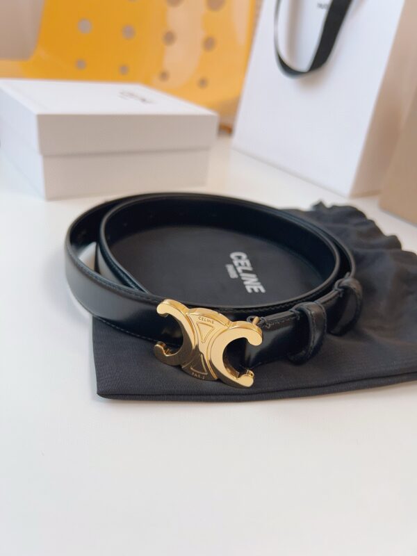 CELINE LOGO belt 25mm