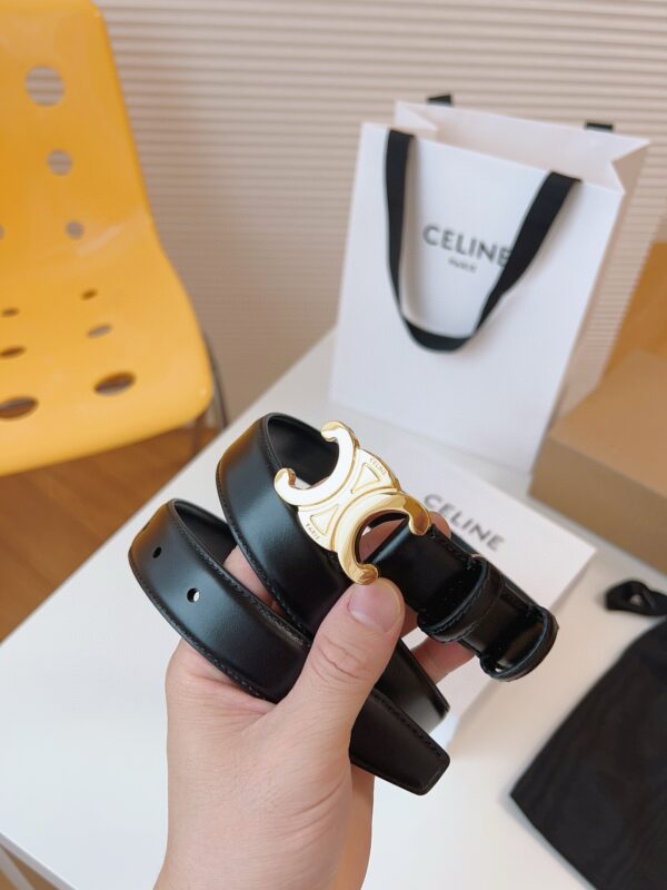 CELINE LOGO belt 25mm