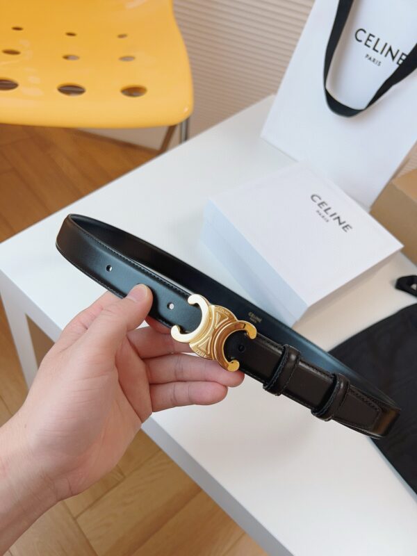 CELINE LOGO belt 25mm