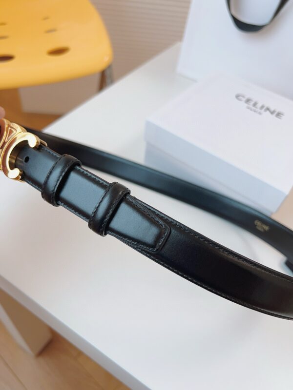 CELINE LOGO belt 25mm