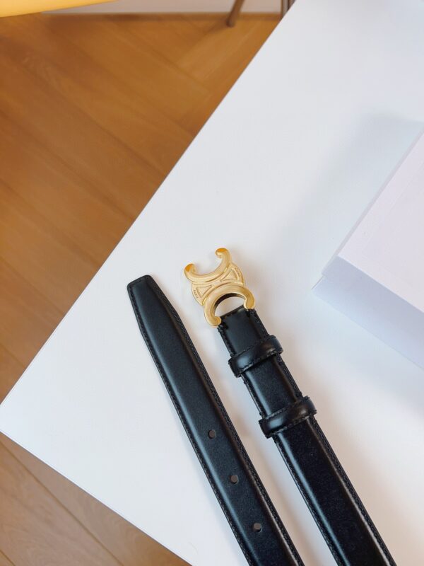 CELINE LOGO belt 25mm