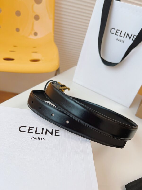 CELINE LOGO belt 25mm