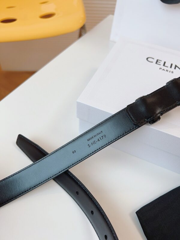 CELINE LOGO belt 25mm