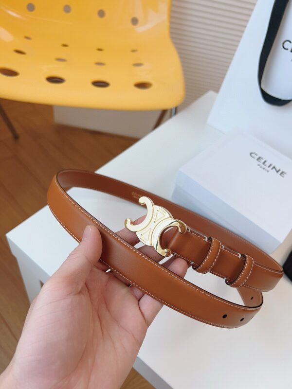 CELINE LOGO belt 25mm