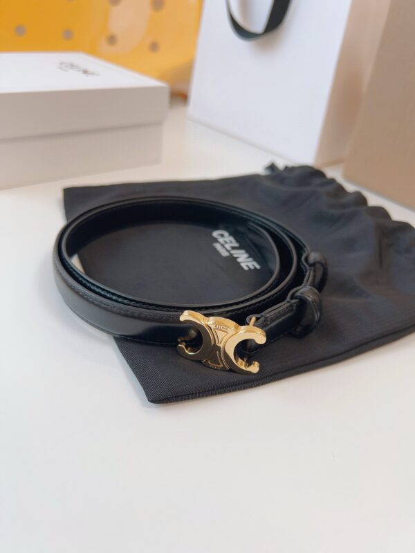 CELINE LOGO belt 18mm