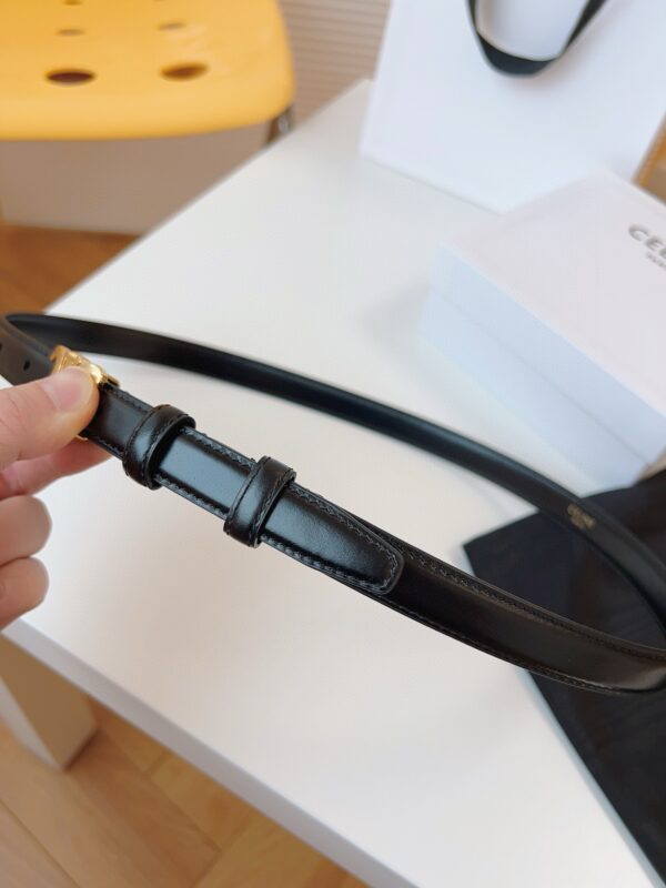 CELINE LOGO belt 18mm
