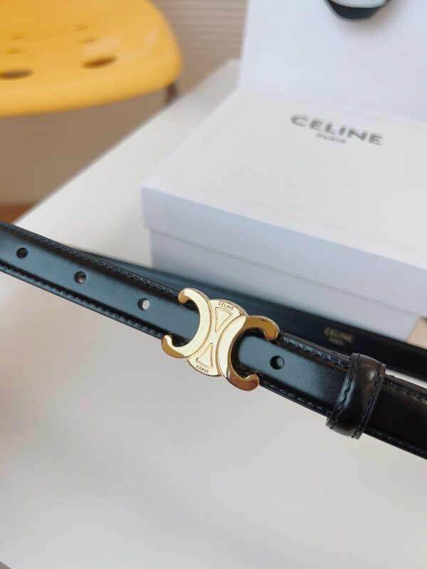 CELINE LOGO belt 18mm