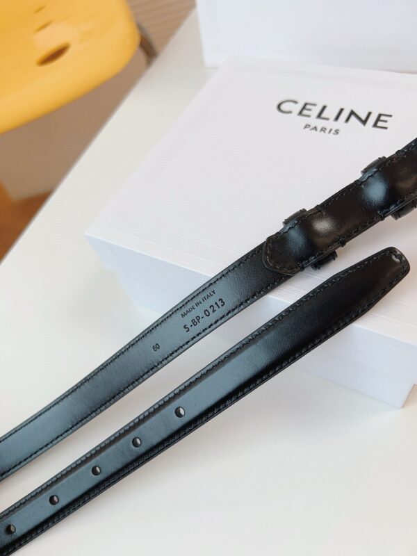CELINE LOGO belt 18mm
