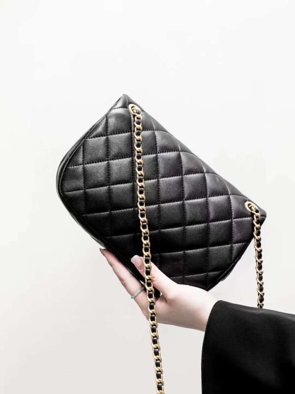 CHANEL 24P Enamel letter flap bag