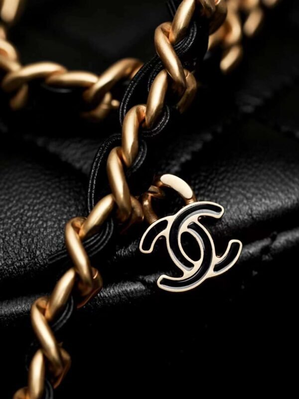 CHANEL 24P Enamel letter flap bag