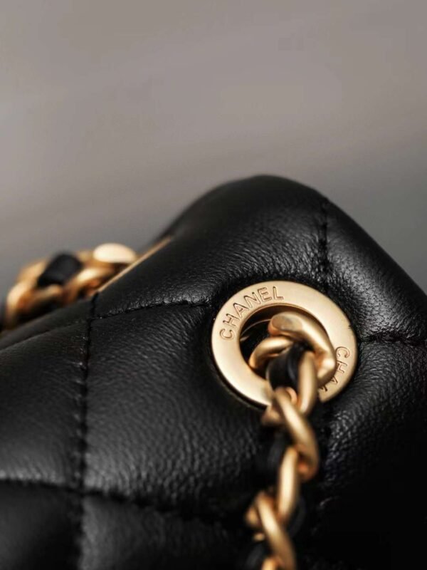 CHANEL 24P Enamel letter flap bag