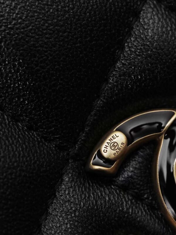 CHANEL 24P Enamel letter flap bag