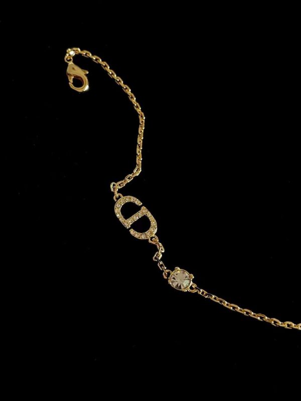 DIOR LOGO Full of diamond bracelets