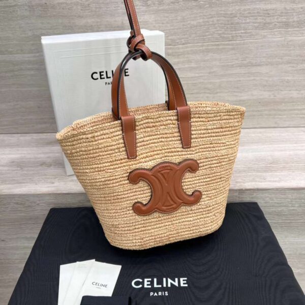 CELINE TEEN Plant basket bag