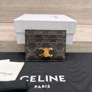 CELINE NEW Arc de Triomphe logo card pack